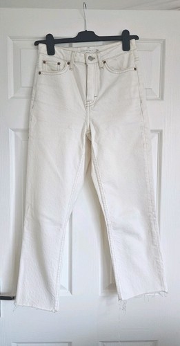 Topshop straight ecru jeans - straight,