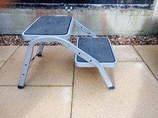 motorhome/caravan double metal steps