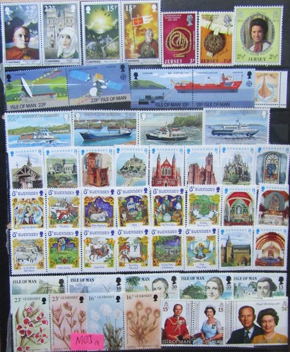 Channel islands stamps - channel,