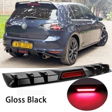 Shark Fins Wing Rear Diffuser