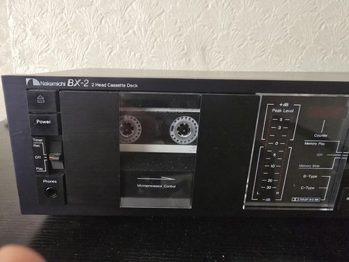 Nakamichi black cassette - nakamichi,