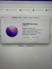 MacBook Pro i7 2.6GHz 15"