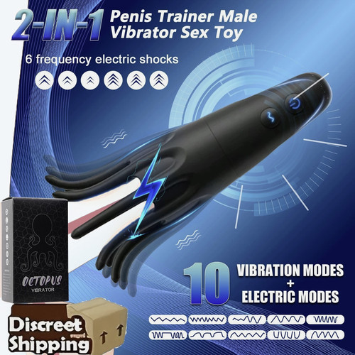 2in1 men masturbator automatic - masturbator,