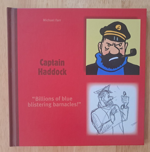 Book hardcover captain haddock - book,