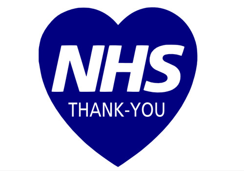 Nhs heart vinyl decal - heart, –