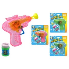 Light up Friction Bubble Gun