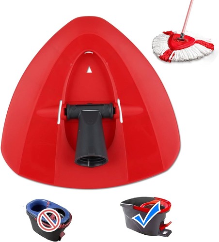 Red spin mop head base - spin,