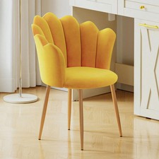 Velvet Accent Chair Vanity