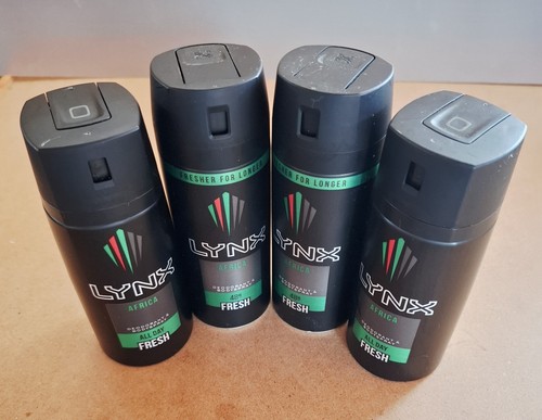 Lynx africa deodorant - 4x, &