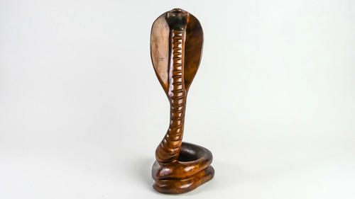 Imposing hand carved wooden - hand-carved,