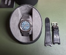 Citizen Zenshin Eco-Drive AW0130-85X With Custom Real Alligator Leather Strap