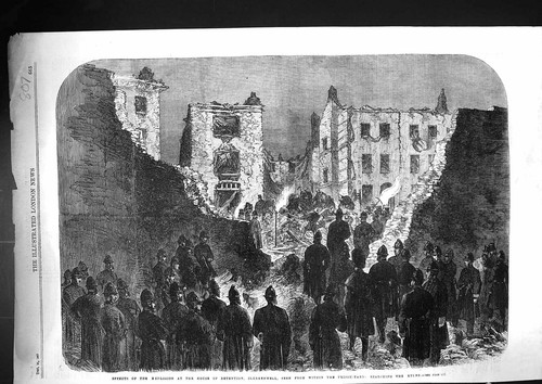 Old print 1867 - 1867, effects