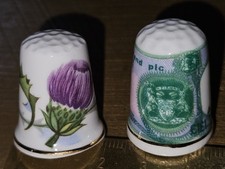 2 SCOTTISH THEME VINTAGE CHINA