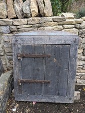 Small Solid Oak Door And Frame Postbox Cupboard