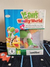 Yoshi's Woolly World "Green Woolly Yoshi Amiibo Edition" - Nintendo WiiU - MINT