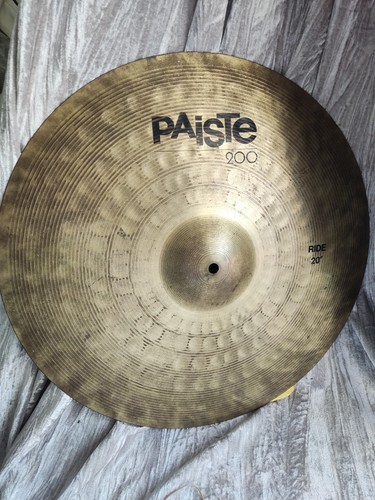 Paiste 200 inch ride cymbal - paiste,