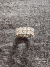 Adamans double row - double, diamond