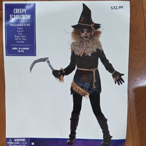 Spooky scarecrow costume for - scarecrow,