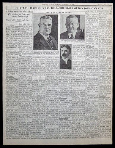 1929 chicago sports page - sports,