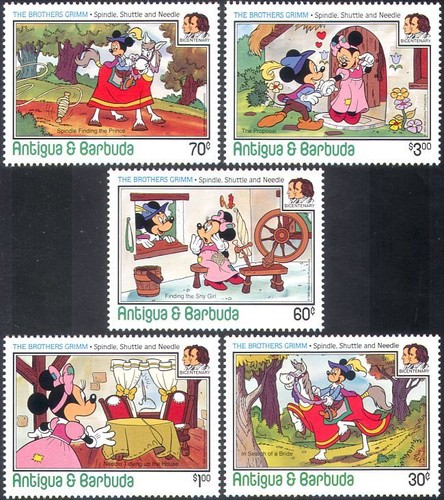 Antigua 1985 disney mickey - 1985, disney/mickey