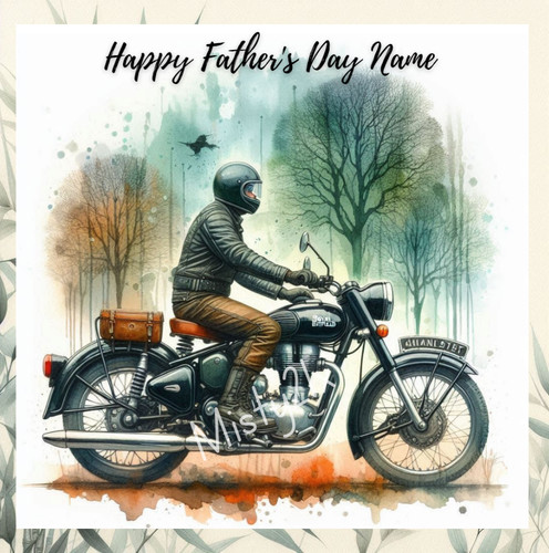 Personalised royal enfield - royal,
