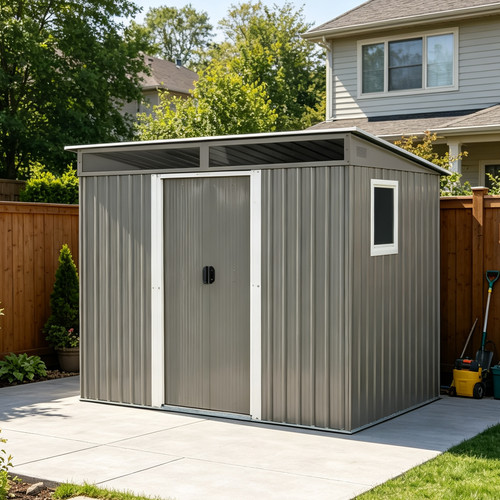 Metal storage shed - shed, ft