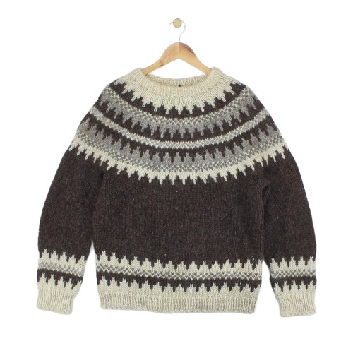 Antartex fair isle jumper mens - fair,
