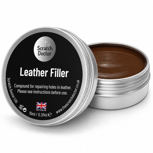 Leather repair filler choc - repair,