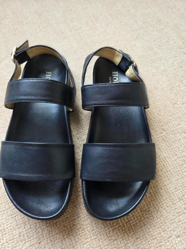 Hobbs dark navy blue sandals