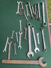 Spanners Job Lot Mixed A/F & Imperial Draper Gedore SAE Elora Etc
