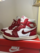 Red Retro Jordan 1s Size UK 7