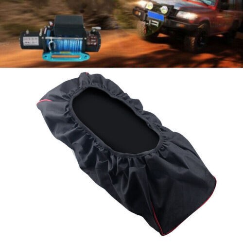 Car winch cover - car, black