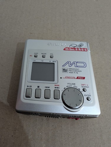 Aiwa f75 minidisc - md,