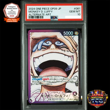 PSA 10 Luffy OP09-061 Parallel