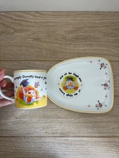 Aynsley Humpty Dumpty Milk Biscuit Tray Nursery Collection mug plate ceramic 