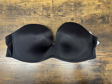 Delimira Black Strapless Bra