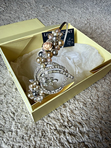 Lily millicent silver pearl - pearl, &