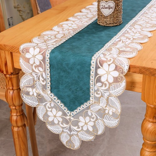 Table cover faux leather - table,