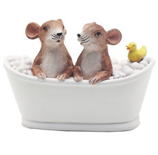 Mouse BATH TIME ornament