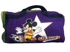Walt Disney Athletics Weekend Bag Mickey Vintage Very Rare 80s Large