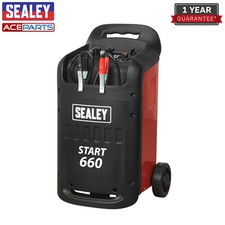 Sealey START660 12V/24V/230V Battery Charger Starter Car Van Light Commercial