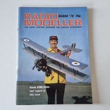 Radio Modeller Magazine March 1978 Veron AVRO 504n- Test Repert In This Issue