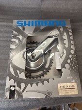 Shimano FC-C6000 Nexus Single Chainwheel - 38 Tooth - 170mm Crank - Silver NEW!