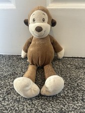 MOTHERCARE 12" MONKEY BROWN CHIMP MC416 SOFT TOY PLUSH COMFORTER SOOTHER