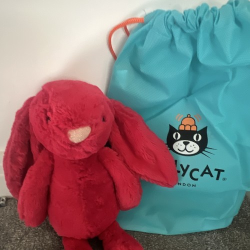Jellycat bashful bunny - bunny, red