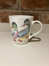 Cath Kidston White Ducks & Dogs Stanley Mug Large.