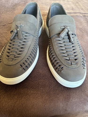 Next mens khaki green - mens, leather