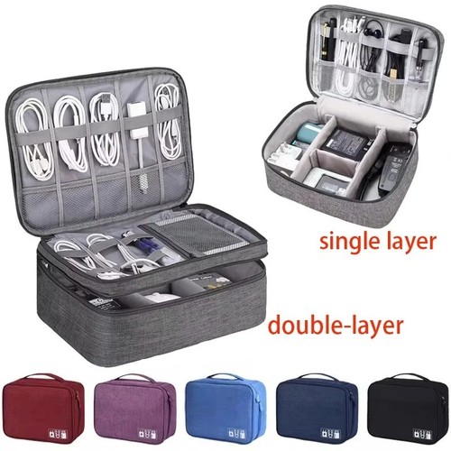 Travel cable organizer - cable, bag