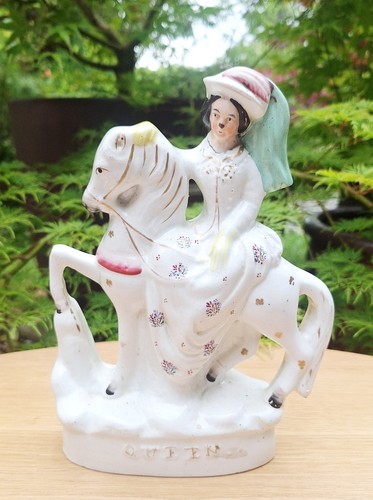 Antique staffordshire flatback - antique,