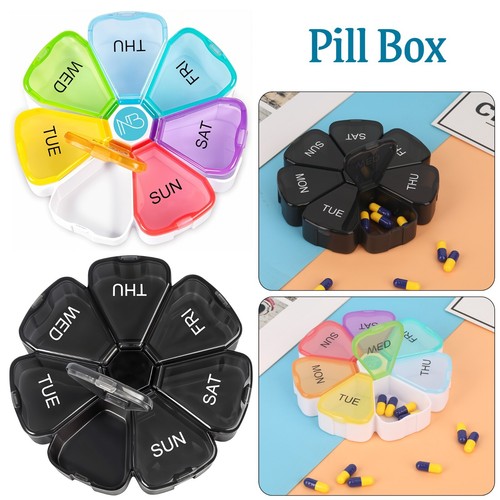 Day pill case organiser - pill,